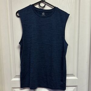 Champion Blue Tank Top Casual Sleeveless Shirt